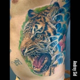 cover up 4 Andrey Sid  tiger tattoo
